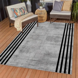 Kesme Halı Makinede Yıkanabilir Kaymaz Taban Leke Tutmaz Mutfak Halı Salon Yolluk Antrasit