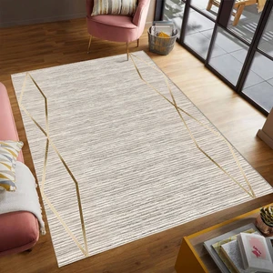 Kesme Halı Makinede Yıkanabilir Kaymaz Taban Leke Tutmaz Mutfak Halı Salon Yolluk Açıkbej