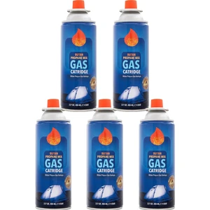 5 Li Gaz Kartuşu Set Beşli Pürmüz Gazı 5 Adet 227 gr Kamp Gazı Bütan Propan Gaz Kartuşu 227GR