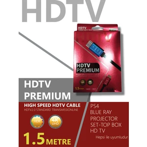 4K 1,5m HDMI Kablo