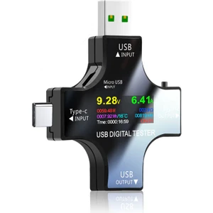 12 In 1 USB Dijital Tester