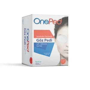 One Ped Steril Göz Pedi Kendinden Yapışkanlı 25 Adet