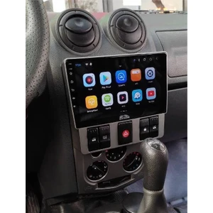 Renault Dacia LOGAN/L90 (2004-2011 yıl)2GB Ram 32GB Rom Hafıza Multimedya Android sürüm 13 Kablosuz Carplay Navigasyon 9 inç Ekran