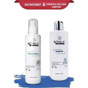 Royale Professional Saç Mayonezi ve Horsetail Collagen Şampuan Set