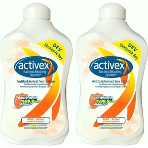 Aktivex Sıvı Sabun Aktif  2adet 1500 Ml
