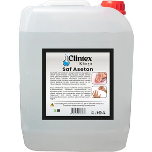 Clintex Kimya Saf Aseton %99.9 5 lt