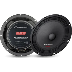 Pıoneer TS-M2010PRO Oto Midrange 20CM 400 Watt 2 Adet