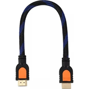 HDMI To HDMI Altın Uçlu Erkek Erkek HDMI Kablosu 50 cm Ara Kablo 5036