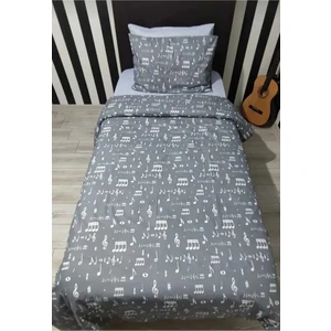 Mert Collection Çarşı Tek Kişilik Yorgan Kılıfı 1 Adet Yastık Kılıfı