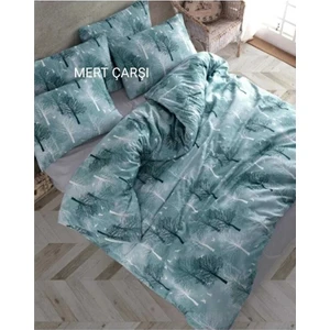 Mert Collection Çarşı Tek Kişilik Yorgan Kılıfı 1 Adet Yastık Kılıfı