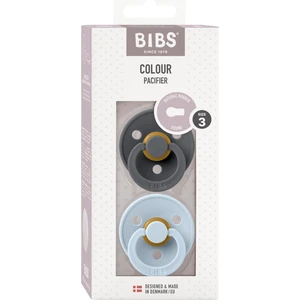 Colour Ikili Kauçuk Emzik- Iron/baby Blue 18+ Ay