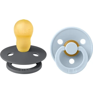 Colour Ikili Kauçuk Emzik- Iron/baby Blue 18+ Ay