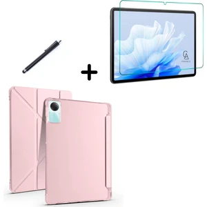 Xiaomi Redmi Pad Se Uyumlu Tri Fold Kalemlikli Tablet Kılıfı Ekran Koruyucu Kalem Seti