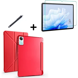 Xiaomi Redmi Pad Se Uyumlu Tri Fold Kalemlikli Tablet Kılıfı Ekran Koruyucu Kalem Seti