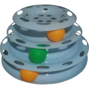 Petzoom Tower Of Tracks 3 Katlı Kedi Oyuncağı