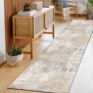 Yıkanabilir Yolluk Mutfak Kaymaz Dod Taban Leke Tutmaz Ev Koridor Yolluk Bej