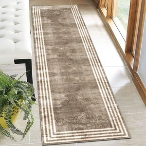 Yıkanabilir Yolluk Mutfak Kaymaz Dod Taban Leke Tutmaz Ev Koridor Yolluk Kahve