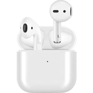 Air Android ve IOS İphone Uyumlu Kablosuz Mikrofonlu Bluetooth Kulaklık İphone Samsung Xiaomi Redmi Oppo Realme Uyumlu Beyaz