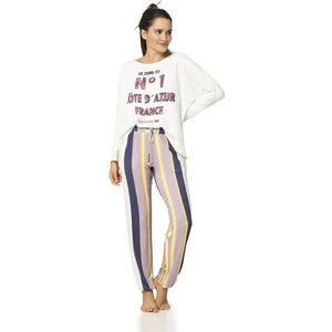 Pierre Cardin 1031 Desenli Penye Kadın Pijama Takımı