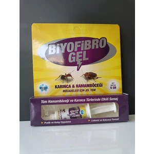 Biyofibro Jel Karınca ve Hamamböceği Jel Yemi