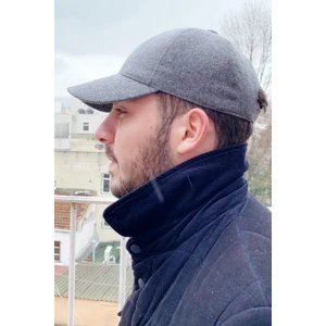 Kışlık Kaşe Beyzbol Kep Erkek Şapka cp225