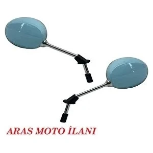 Aras Moto Arora Cappucino 150-125-50 cc Ayna Takımı Turkuaz -Arasmoto