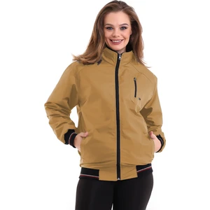 Kadın Mevsimlik Dik Yaka Astarlı Cepli Su Itici Oversize Mont