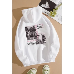 Uygun Tarz Be True Of  Baskılı Sweatshirt