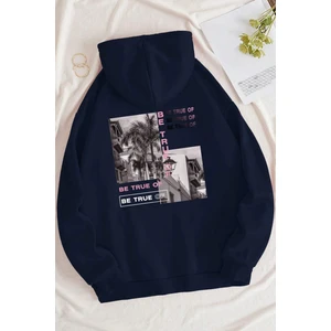 Uygun Tarz Be True Of  Baskılı Sweatshirt