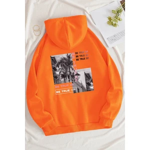 Uygun Tarz Be True Of  Baskılı Sweatshirt
