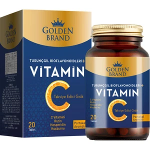 Golden Brand C Vitamini 20 Tablet