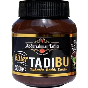 Abdurrahman Tatlıcı Tadıbu Bitter Kakaolu Fındık Kreması 330 gr