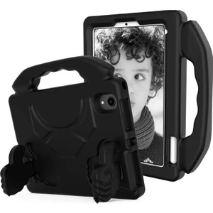 M.TK Moveteck Apple Ipad 10. Nesil 10.9 Inç 2022 Uyumlu Kılıf Karakterli Emoji Desenli Elde Tutmalı Silikon Tablet Kılıfı Parmak Standlı Ibuy Like Parmaklı Eğlenceli Çocuk Kılıfı A2696 A2757 A2777