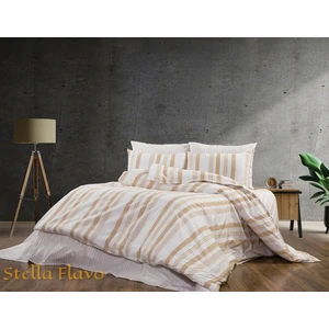 Stella Flavo Organik Pamuk Çarşafı Lastikli Tek Kişilik Nevresim Takımı (2 Yastık Kılıflı)