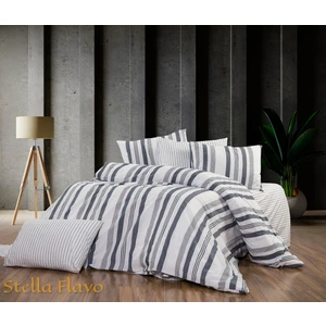 Stella Flavo Organik Pamuk Çarşafı Lastikli Tek Kişilik Nevresim Takımı (2 Yastık Kılıflı)