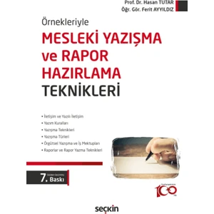 Mesleki Yazışma ve Rapor Hazırlama Teknikleri - Ferit Ayyıldız