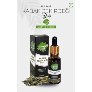 HK REMEDY DOĞAL KABAK ÇEKİRDEĞİ YAĞI 20ML