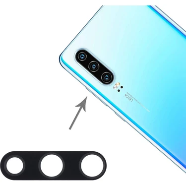 fodos Huawei P30 Uyumlu Kamera Lensi Cam ELE-L29 ELE-L09 Fiyatı