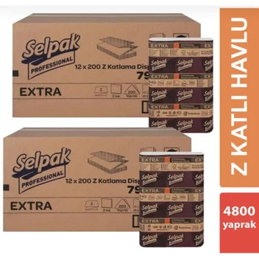 Selpak Dispenser Z Katlama Havlu 200 x