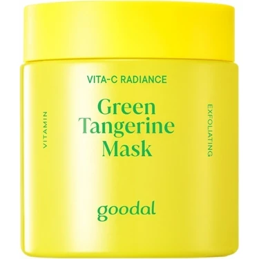 Goodal Green Tangerine Vita C Radiance Mask - Yeşil Mandalina Özlü Işıltı