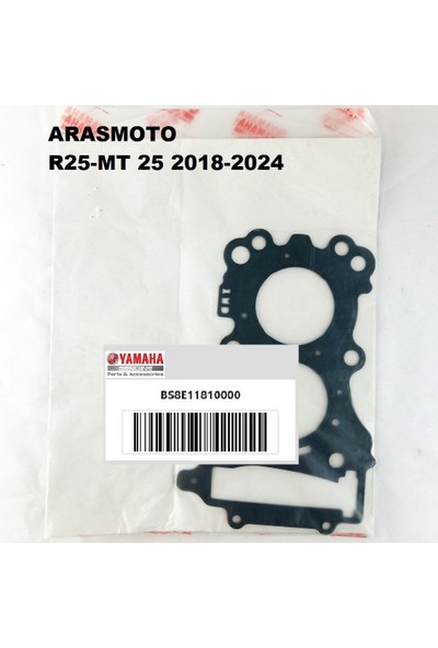 Aras Moto Yamaha Yzf R25 -Mt 25 Silindir Üst Kapak Contası Orjinal 2018-24(BS8E11810000)- Arasmoto