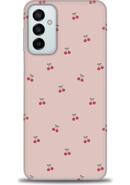 Samsung Galaxy M23 Kılıf Hd Baskılı - Kirazlar