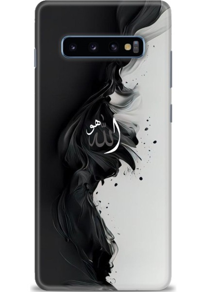 Samsung Galaxy S10 Plus Kılıf Hd Baskılı - Siyah ve Beyaz