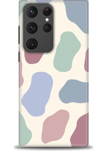 Samsung Galaxy S23 Ultra Kılıf Hd Baskılı - Renkli Benek