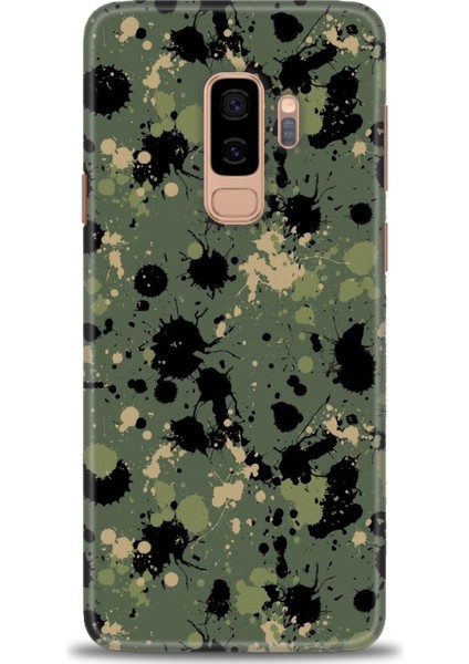 Samsung Galaxy S9 Plus Kılıf Hd Baskılı - Kamuflaj Renkleri