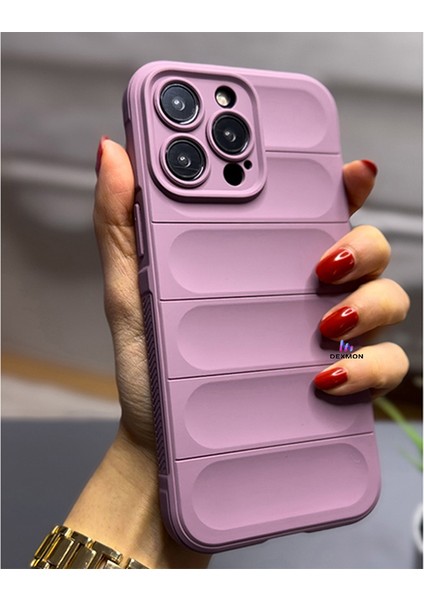 iPhone 15 Pro Max Uyumlu Kılıf Kamera Korumalı Mat Leke Yapmaz Elden Kaymaz Içi Kadife Silikon Kapak