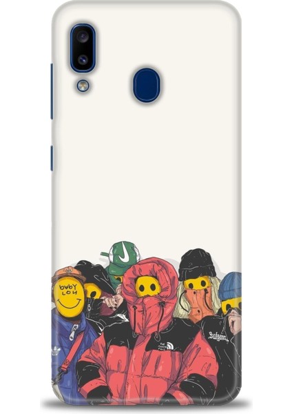 Samsung Galaxy A20 Kılıf Hd Baskılı - Adamlar