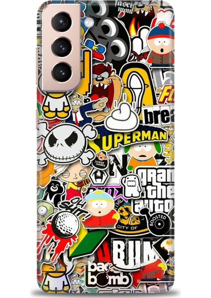 Samsung Galaxy S21 Fe Kılıf Hd Baskılı - Çizimler