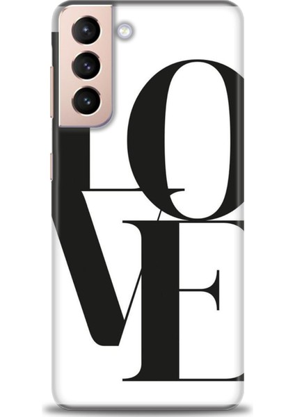 Samsung Galaxy S21 Plus Kılıf Hd Baskılı - Love