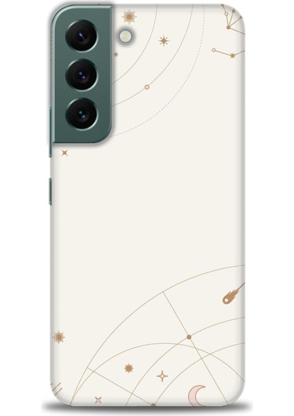 Samsung Galaxy S22 Kılıf Hd Baskılı - Yıldız Haritası